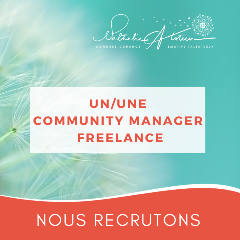 NOUS RECRUTONS douance adulte